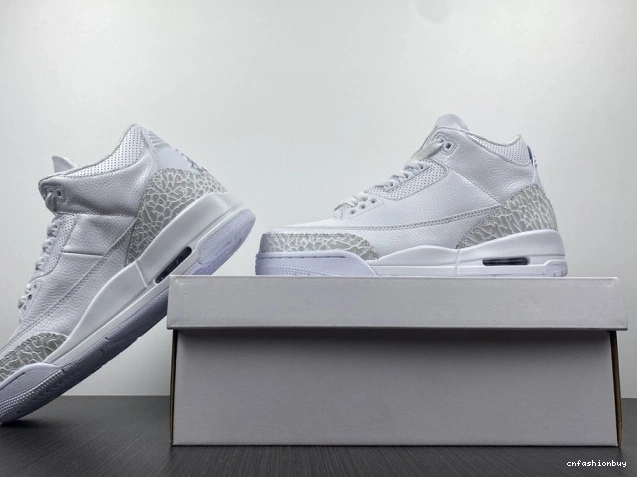 Air Jordan 3 429487-111 White' 'Triple PS Retro 0906